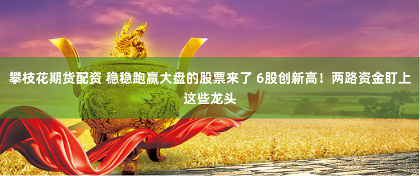 攀枝花期货配资 稳稳跑赢大盘的股票来了 6股创新高！两路资金盯上这些龙头